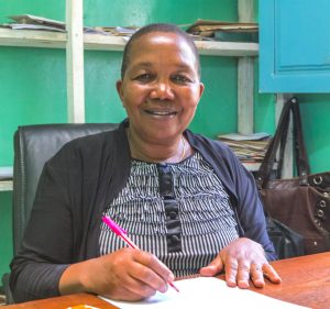 At the Mamsera green coffee cooperative, in northern Tanzania, Mary Shayo is the influential secretary.