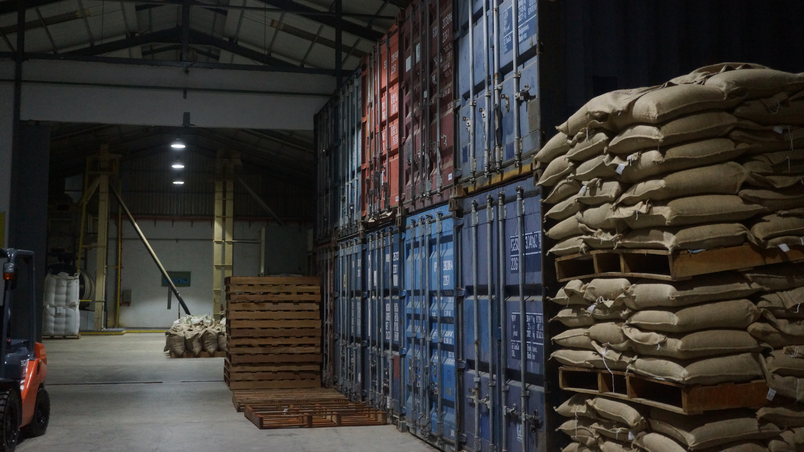 PNG green coffee warehouse