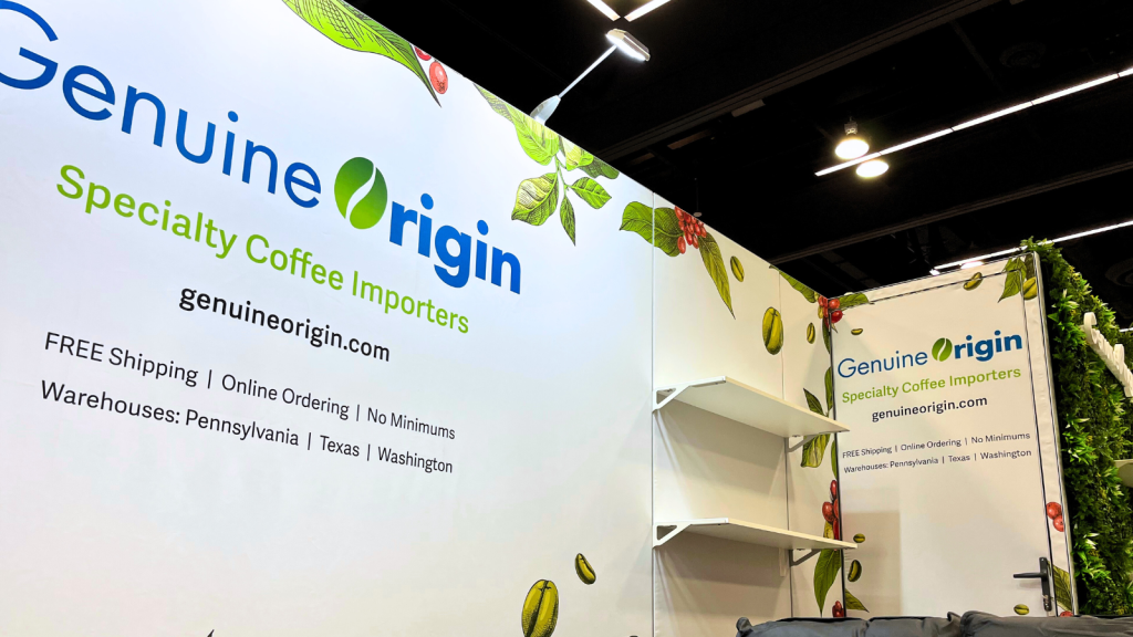 Genuine Origin Coffee EXPO Booth 2023