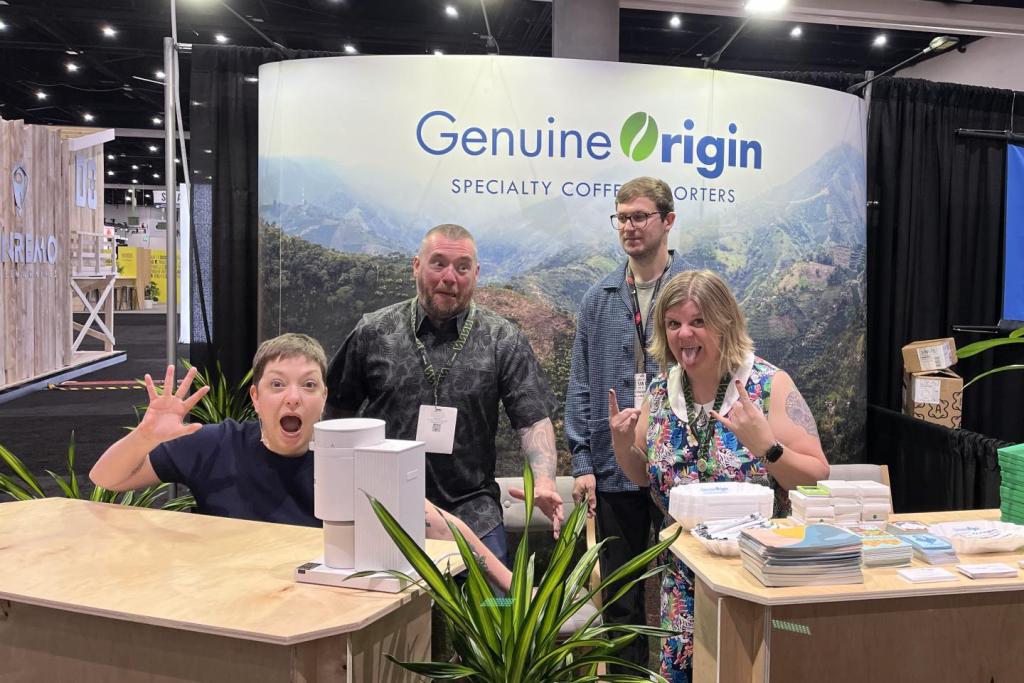 The Genuine Origin sales team from left: Jen Hurd, Jay Vernaleken, Steven Edwards, Cyndi Chirco