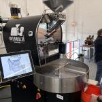 Diedrich coffee roaster in a workshop